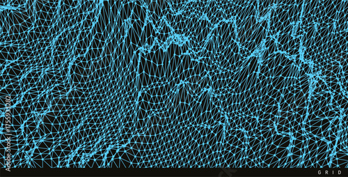 Grid. Texture. Technology background. Vector illustration for design.