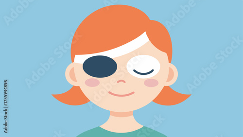 Application Scene A character applying the eye patches under their eyes showing a serene expression and relaxed posture with soft lines indicating a feeling of rejuvenation.