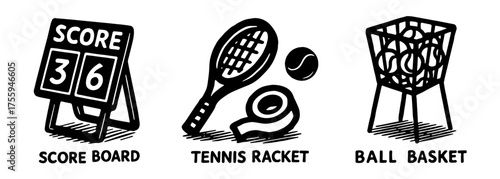 テニスアイテム、TENNIS ITEMS 