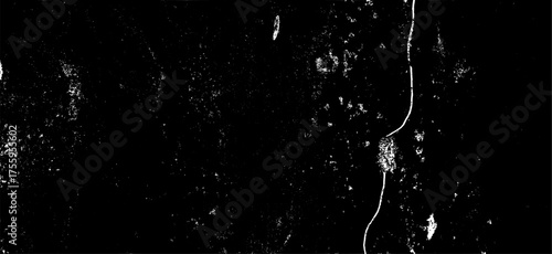 Abstract Grunge Texture Black and White Distressed Overlay Background