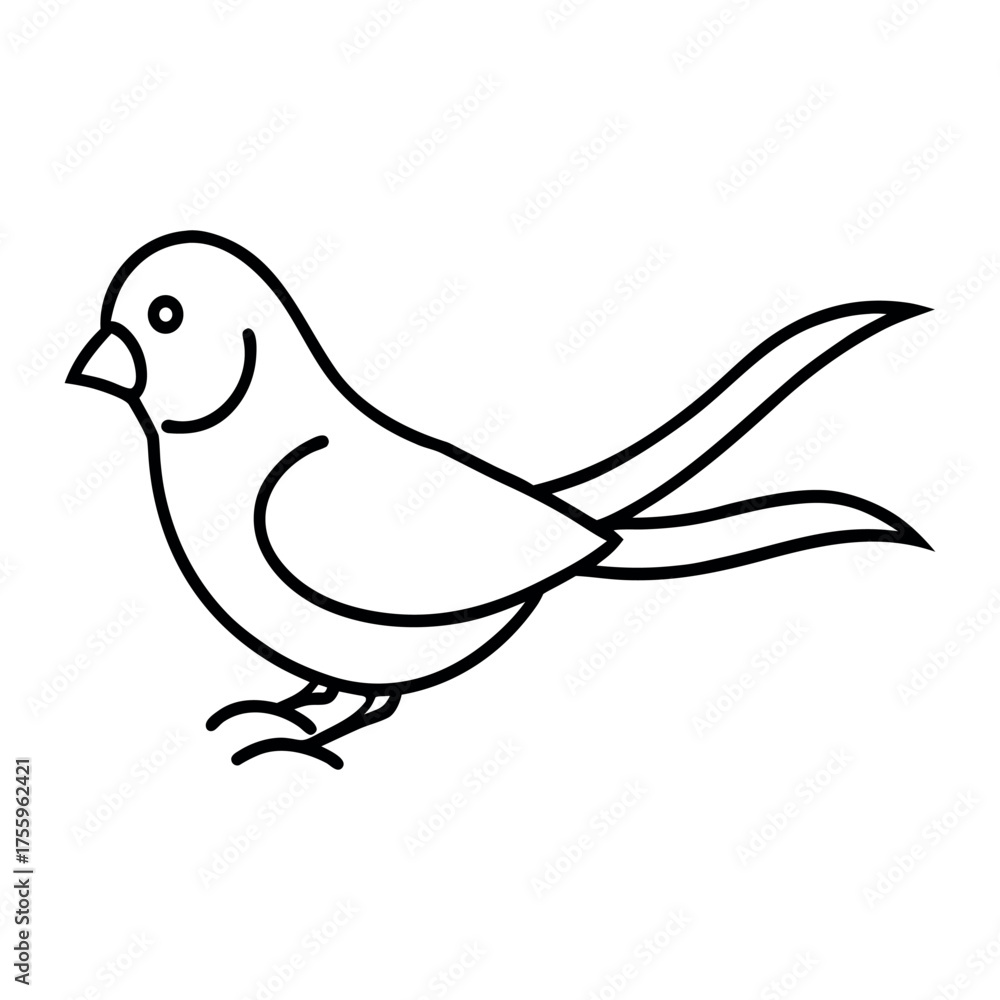 Fototapeta premium vector illustration of a dove