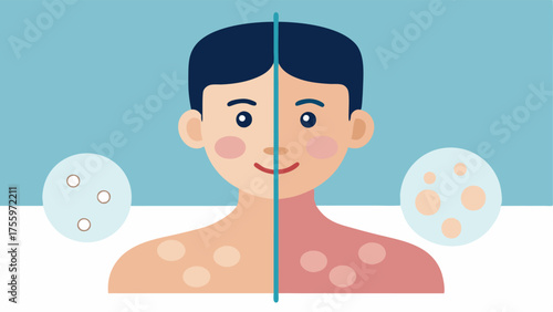 Before and After Show two sidebyside images of skin textureone dull and sagging the other smooth and firm thanks to increased elastin and collagen powered by exosomes.
