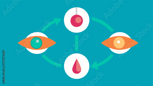 Application Process A sequence of images showing the stepbystep process of applying the eye cream highlighting the role of nanoparticles in each step with dynamic arrows.