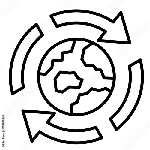 Sustainable   Icon Element For Design