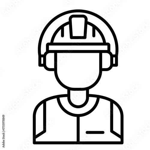 Engineer   Icon Element For Design