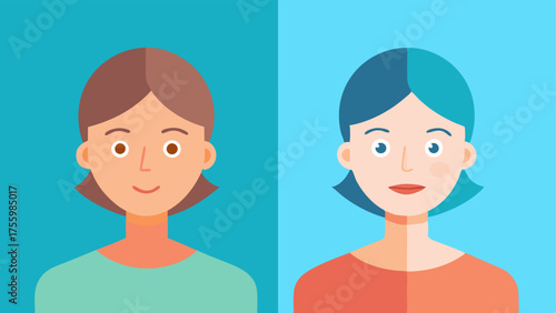 Before and After Two sidebyside illustrations of a face one showing sagging skin and the other with firm lifted skin after using the serum emphasizing the effectiveness of the