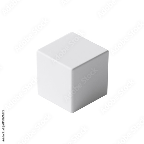 cube isolated on white