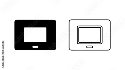 Digital display devices with transparent background