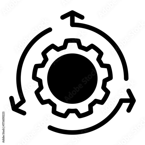 Omnichannel Customer Workflow icon from the Customer Development icon collection (Mixed Style)