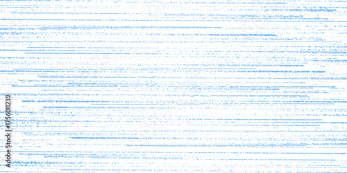 Vector stripes pattern. Seamless blue and white brush stroke background. Striped print with distress texture. Painted ornament for kids. Childish design