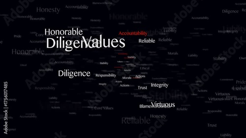 ACCOUNTABILITY Keywords Animation, Background, Loop
