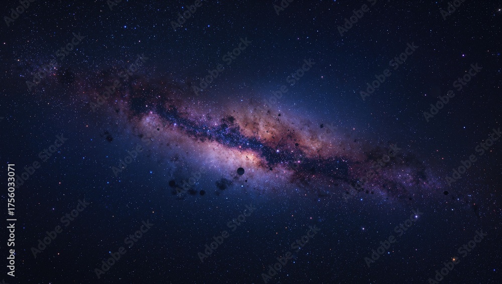 Fototapeta premium 4K resolution cosmic background compatible with all gadgets