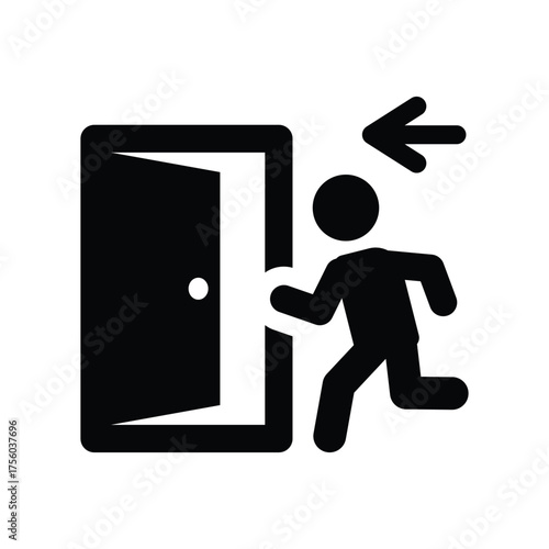 Evacuation icon