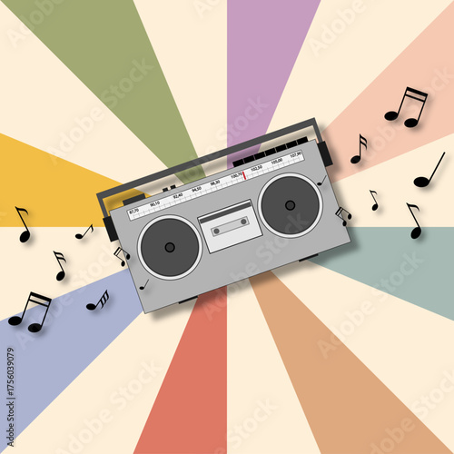 Sfondo musica anni 80