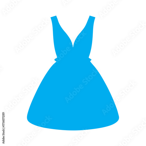 Blue Dress Icon
