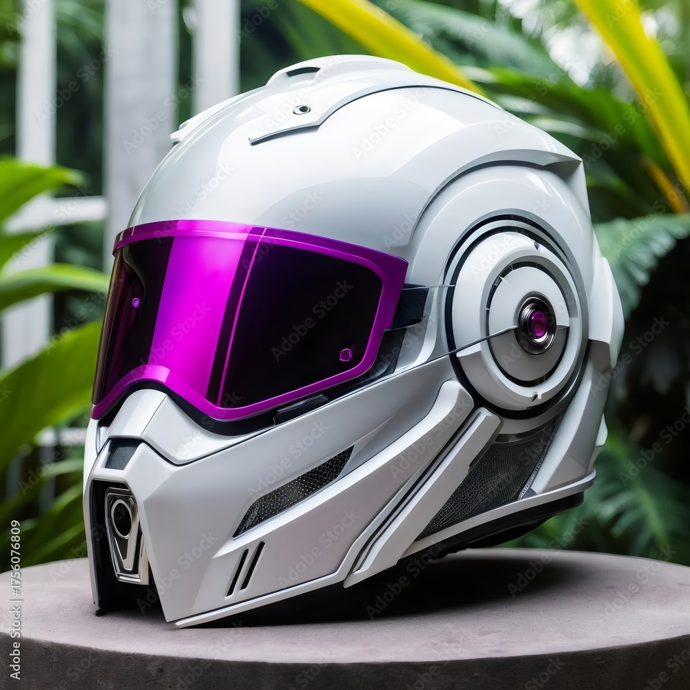 Fototapeta premium motorcycle helmet