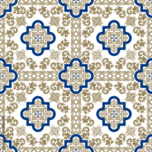 Classic Damask Seamless
Pattern - Vector Illustration for Elegant Textile
Design,Damask,Jacquard loom, Brocade, Satin weave,ethnic, geometric, textile, fabric, motif, retro