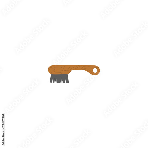 Shoe Brush Vektor Illustration 
