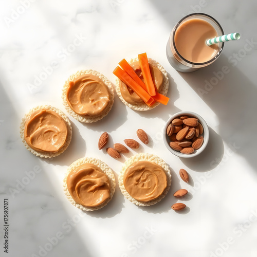 cup of coffee and cookies