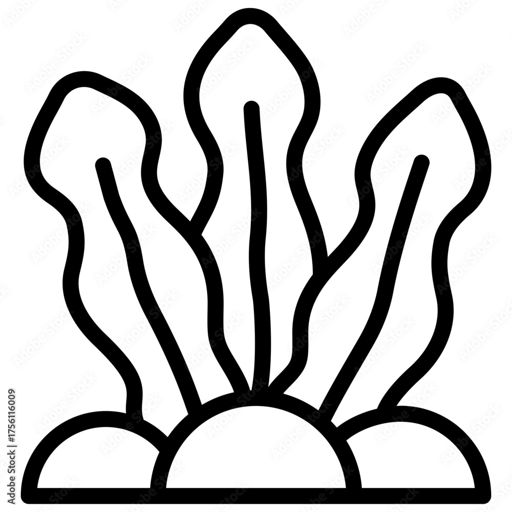 Obraz premium seaweed icon
