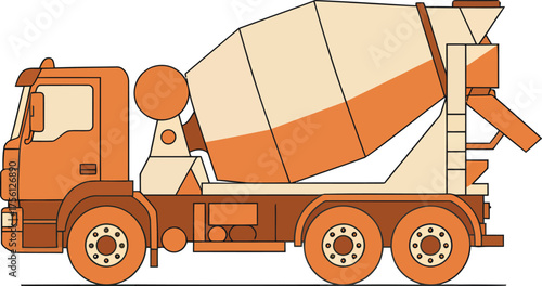Concrete Mixer Truck For Construction Site Operations
