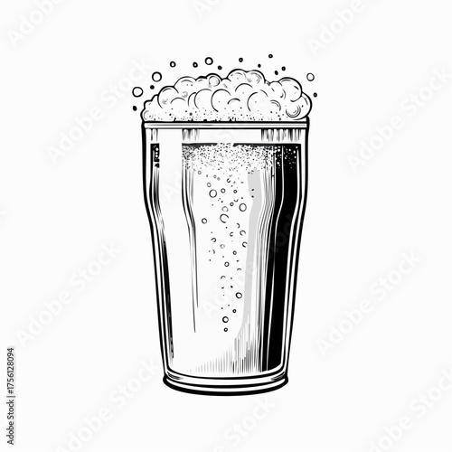 Refreshing Golden Beer in Plastic Cup with Foam and Condensation, Party Drink