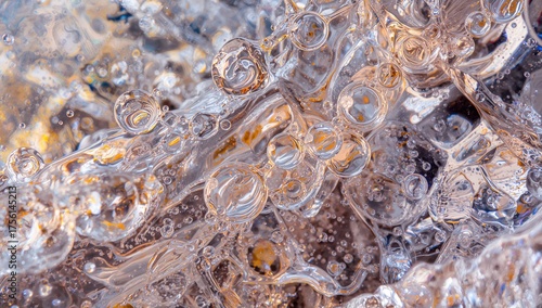Microscopic view of serum b...