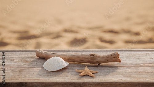 Several marine objects arra...