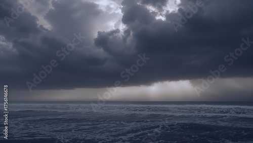 Storm Clouds and Rainfall o...