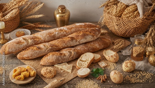 Traditional Long Loaves fro...