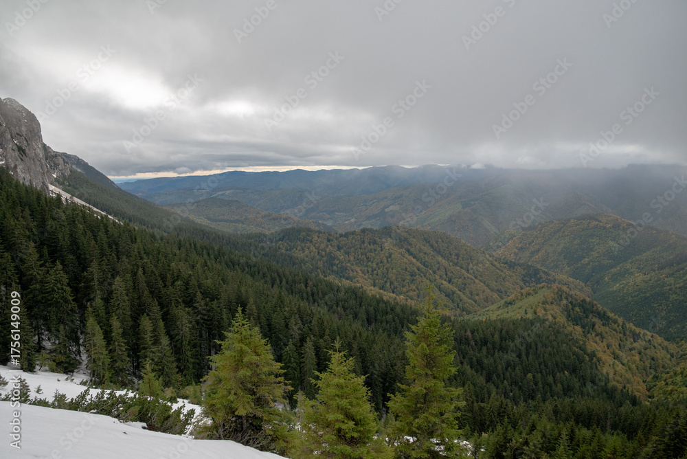 Fototapeta premium mountain landscape in the morning