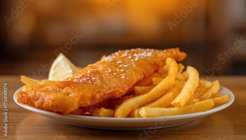 Tasty Fried Fish with Crisp...
