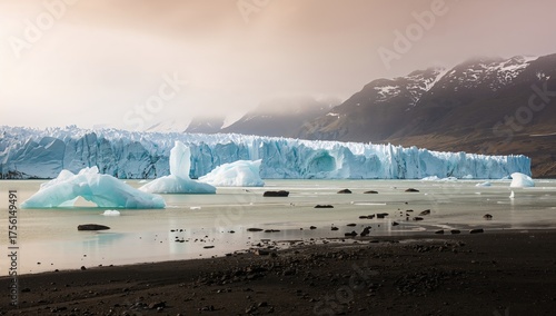 Iceberg disintegration in a...