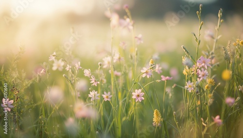 Spring floral backdrop