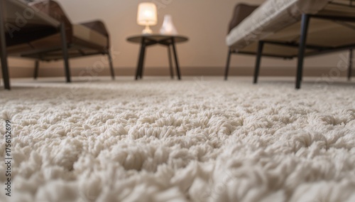 Cozy rug combined with mode...
