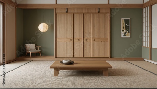 A cabinet mockup displayed ...