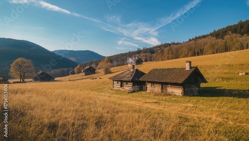 Stunning fall scenery in th...
