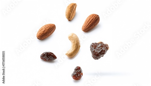 Flying almonds, hazelnuts, ...