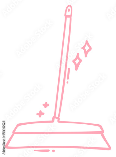Electric Mop Cleaner Sticker