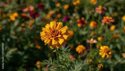 Stunning Bud of Marigold Fl...