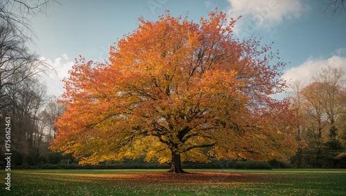 Gorgeous oak standing tall ...