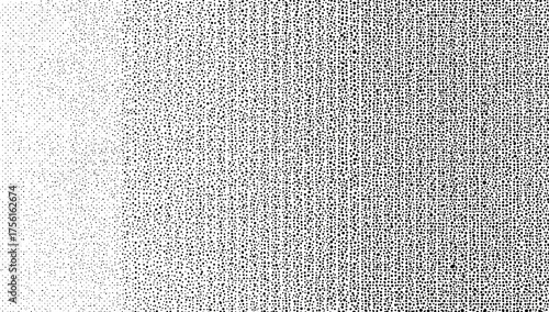 2D halftone dot pattern wit...