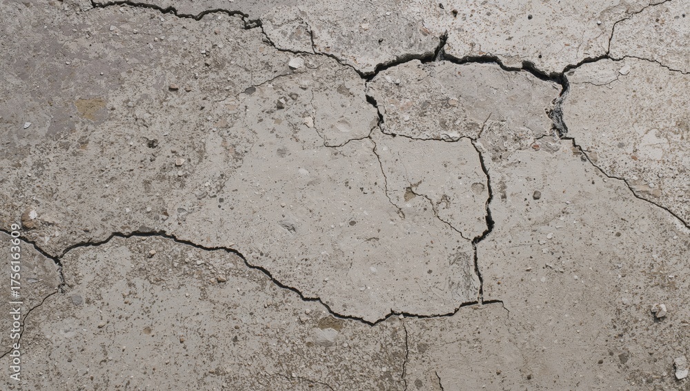 Fototapeta premium Detailed view of a grimy cement surface texture