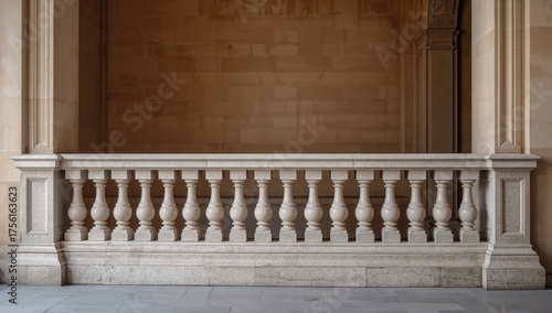 A stone barrier guarding the central hall from the past
