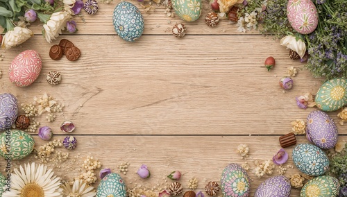 Spring holiday backdrop fea...