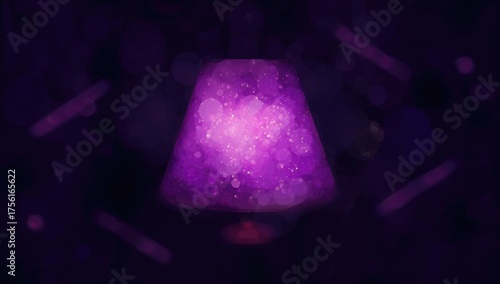 Vibrant purple and lavender...
