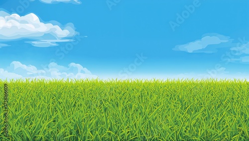 A beautiful summer landscap...