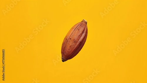 Flying cocoa pod captured m...