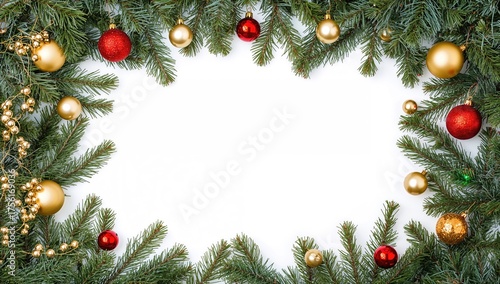 Festive border featuring pi...