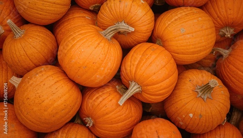Organic pumpkins freshly pi...